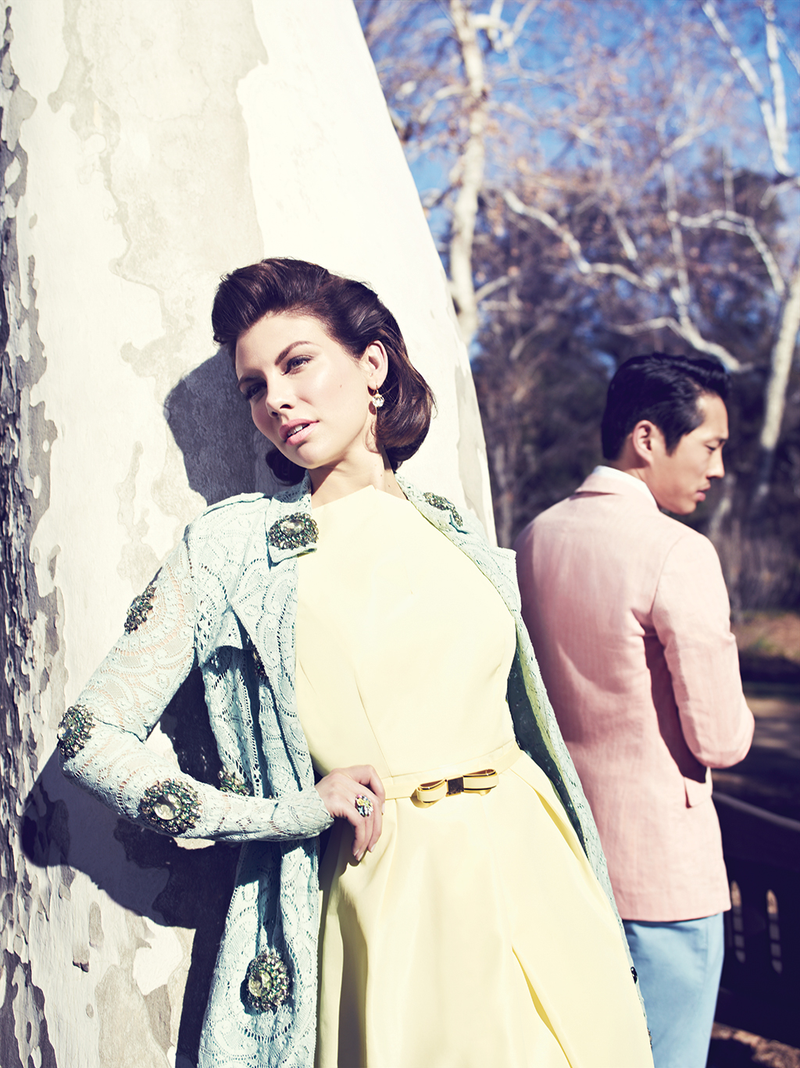 Illustration for article titled Maggie and Glenn Photo Shoot!